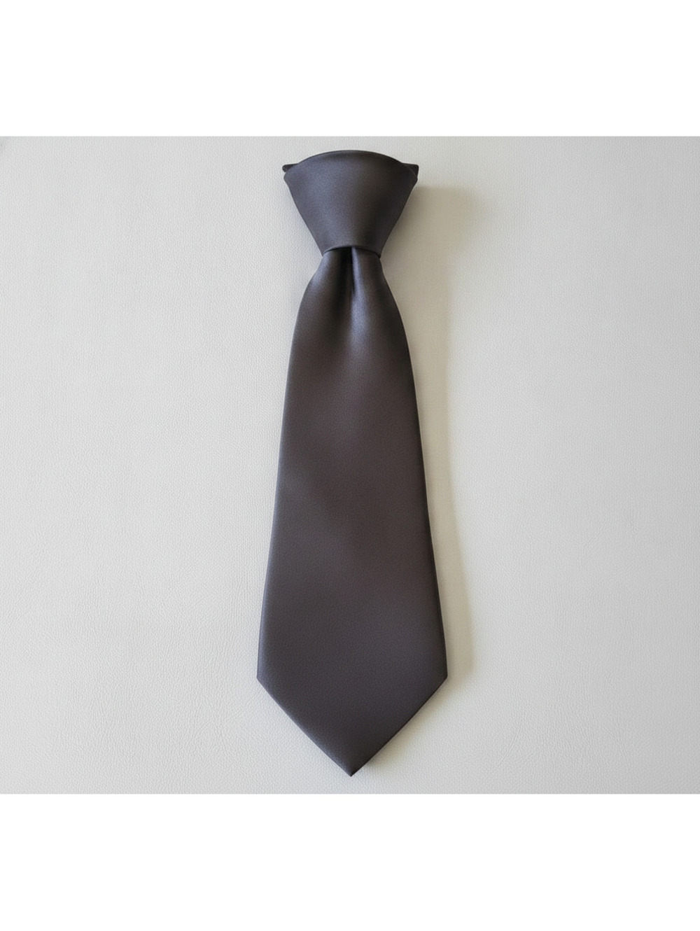 Stafford Men's Gray Silk Necktie